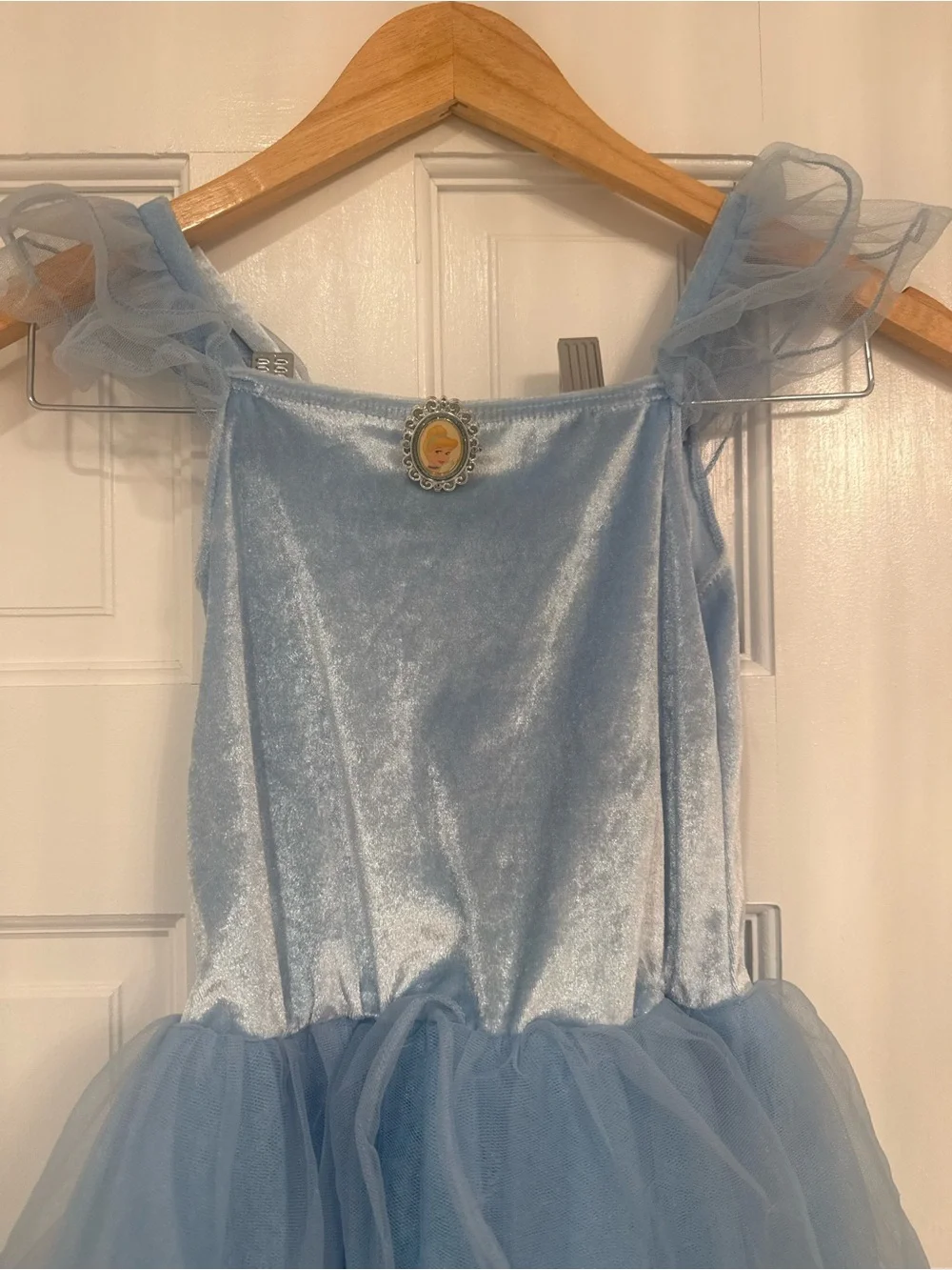 Disney Princess Cinderella Children’s Tulle Light Blue Gown Dress